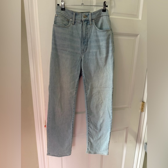 Madewell Denim - Madewell Women's Light Blue Perfect Vintage Straight Leg Jeans